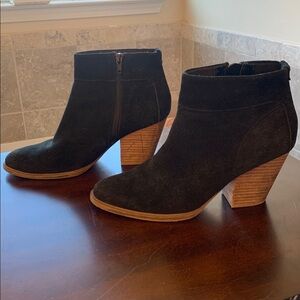 Steve Madden Midnight Suede Ankle Booties